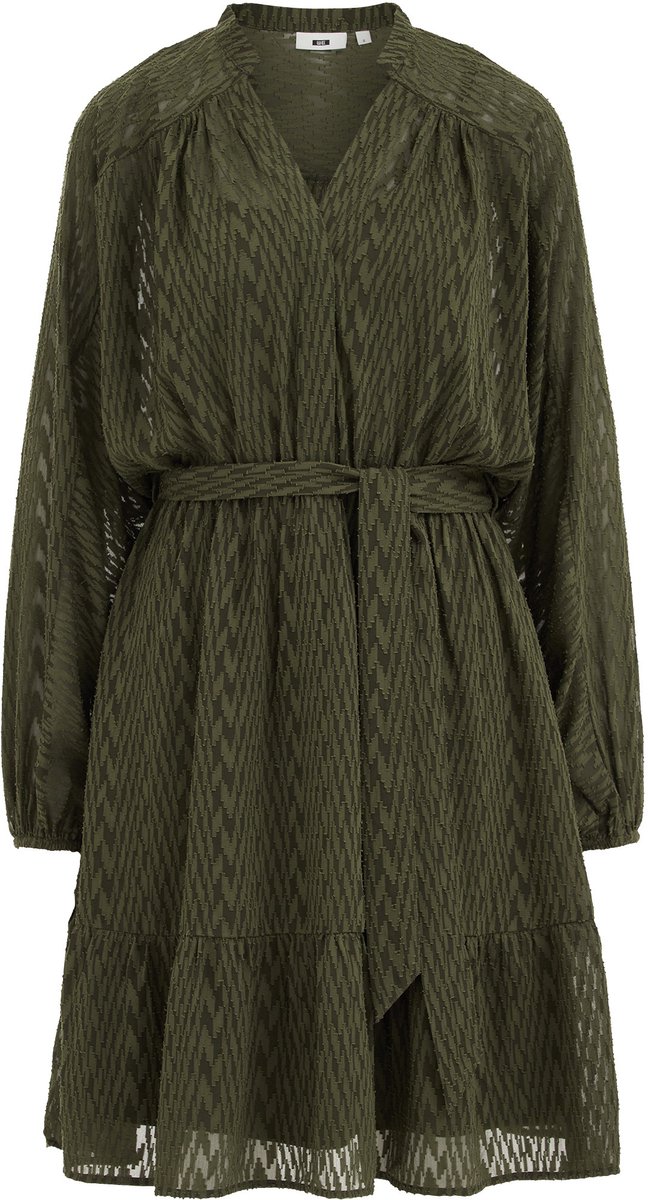 WE Fashion Dames jurk met structuur