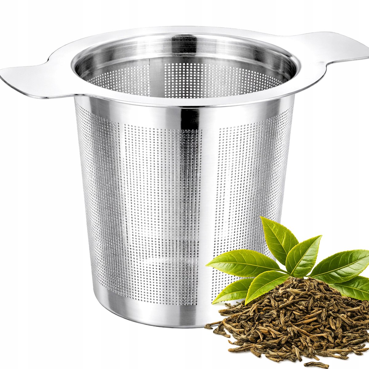 RVS Thee en Kruiden Infuser met Fijne Zeef - BPA-Vrij