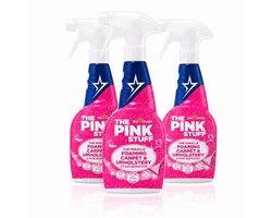 THE PINK STUFF - Foaming Carpet & Upholstery Stain Remover – 3x500 ml