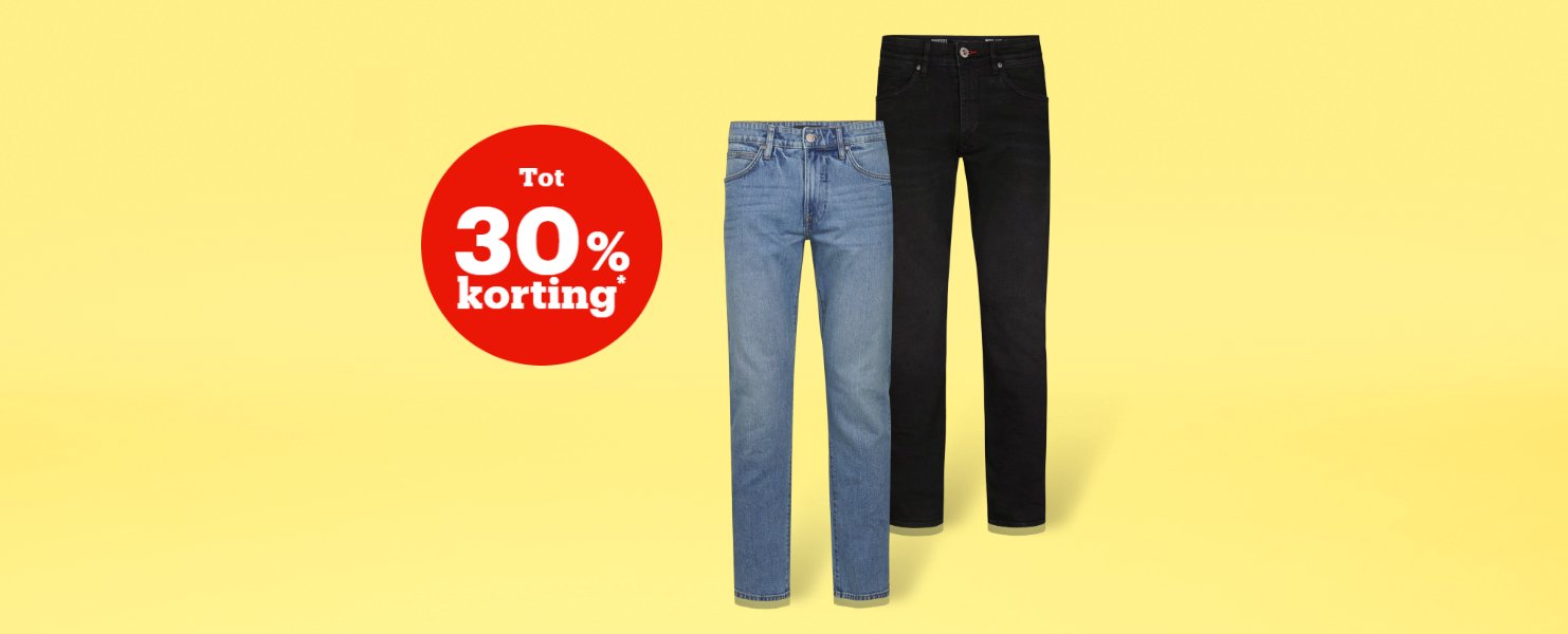 Tot 30% korting* Tot 30% korting*