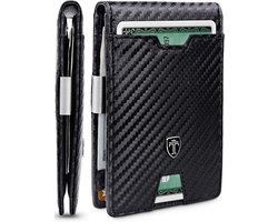 Travando Amsterdam Portemonnee met Geldclip - Slim, RFID, 10 Kaarten