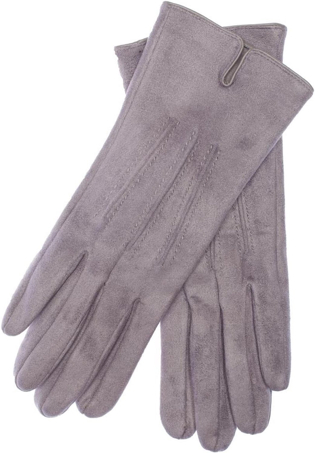 Dameshandschoenen Vegan Velours Look Teddy Fleece Zacht Elastisch