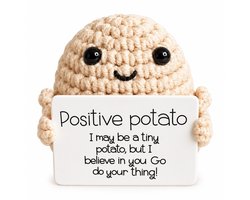 Pomme de terre positive - Pomme de terre positive - Soutien et aide - Cadeau - Idée cadeau - Noël - Saint Valentin