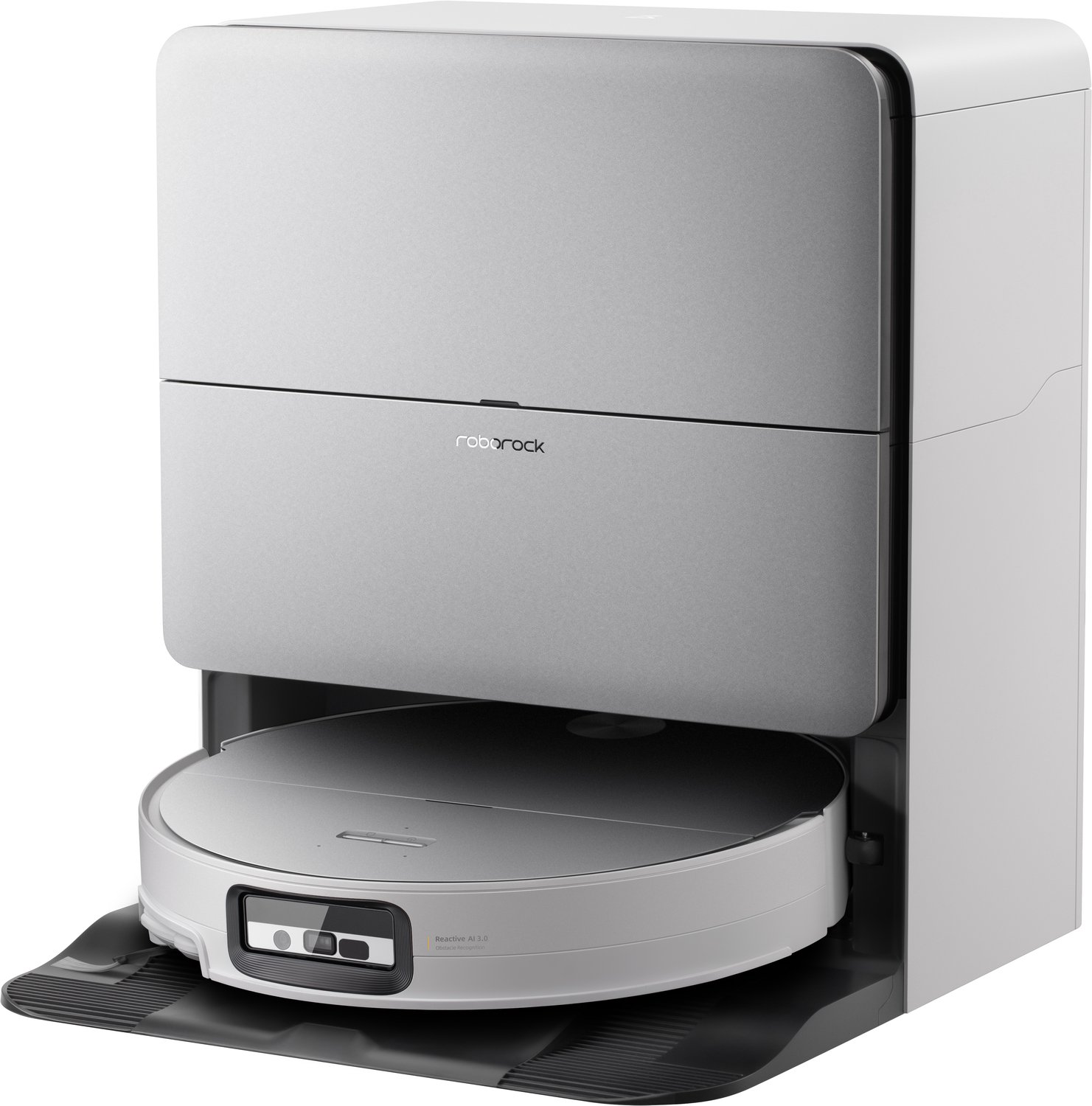 Roborock Saros 20 Sonic–Robotstofzuiger Met Dweilfunctie-VibraRise 5.0 dweilsysteem 4000 Trillingen/min-Digitale motor 36000 Pa&dubbel antiklitsysteem-AdaptiLift Chassis 3.0-Reactieve AI 3.0 obstakelherkenning-Pakt moeiteloos dikke tapijten aan,Wit