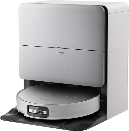 Roborock Saros 20 Sonic–Robotstofzuiger Met Dweilfunctie-VibraRise 5.0 dweilsysteem 4000 Trillingen/min-Digitale motor 36000 Pa&dubbel antiklitsysteem-AdaptiLift Chassis 3.0-Reactieve AI 3.0 obstakelherkenning-Pakt moeiteloos dikke tapijten aan,Wit