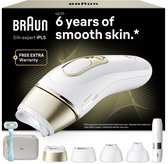 Braun IPL Silk·expert Pro 5 - IPL ontharingsapparaat - PL5412 - Ontharing Voor Thuis - 4 Opzetstukken
