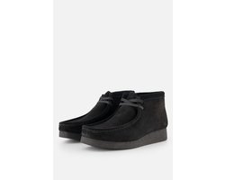 CLARKS WallabeeEVOBt Dames Veterschoenen - Suede - Zwart