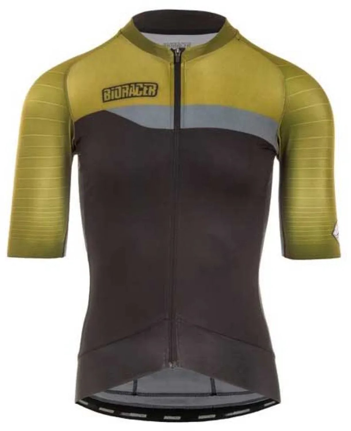 Bioracer Epic Korte Mouw Wielertrui Groen L Man