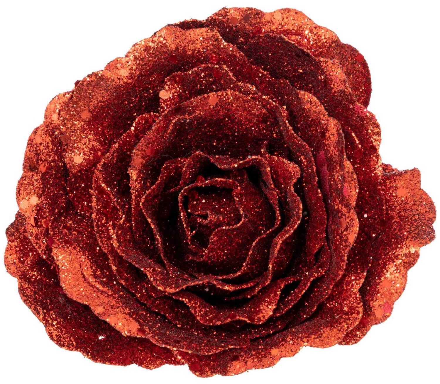 Feeric lights & Christmas Roze-rode kerstboomversiering, diameter 8 cm Rouge