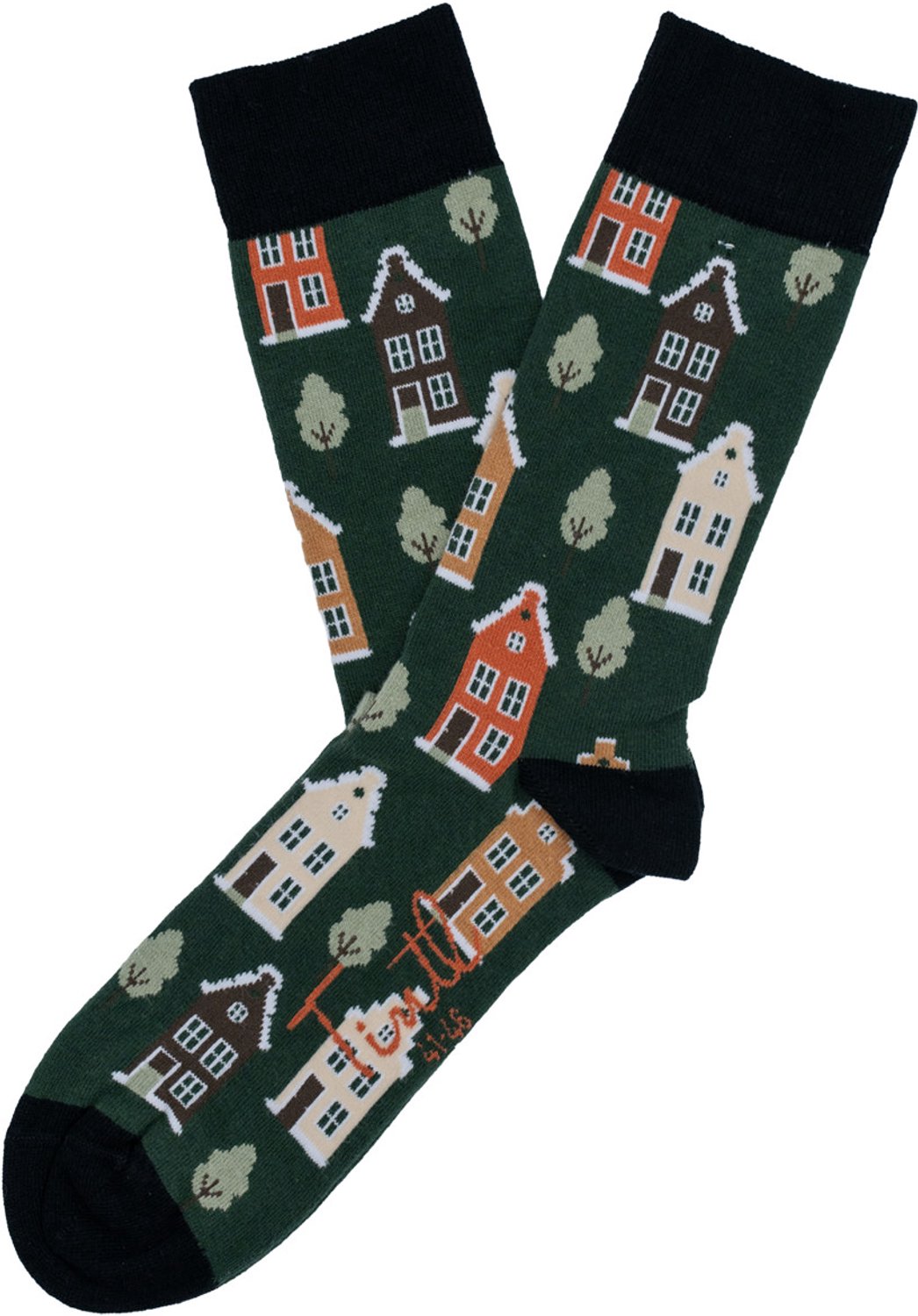 Tintl socks unisex sokken | Dutch - Houses (maat 36-40)
