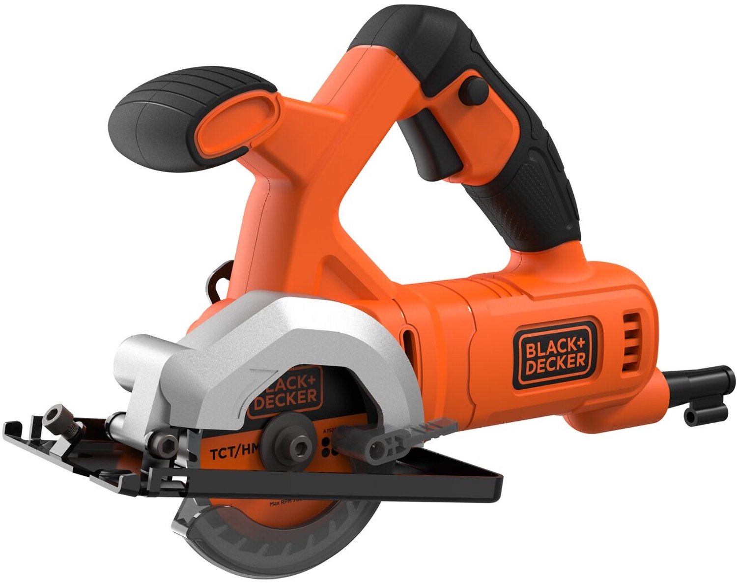 BLACK+DECKER BES510-QS mini cirkelzaag - 400W - 85mm - met stofafzuiging