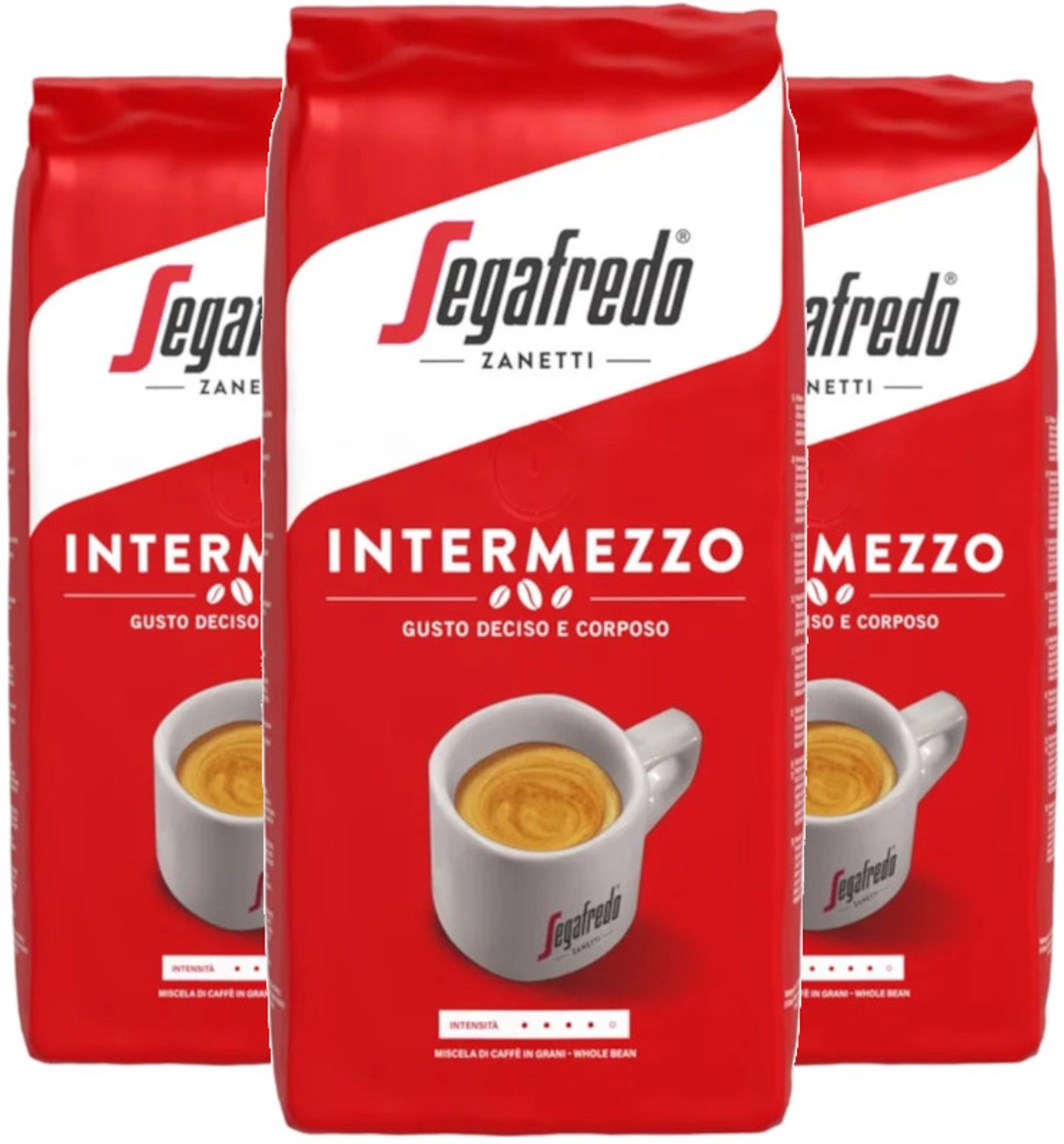 Segfredo Intermezzo Deciso E Corposo - Multipack - Koffiebonen - 1500g (3x500g)