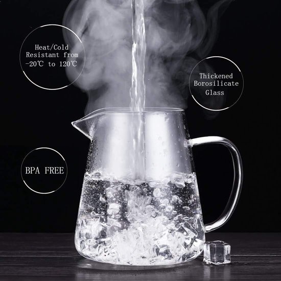 Stijlvolle theepot voor één persoon met hittebestendig roestvrijstalen filter, ideaal voor thee en koffie (450 ml) — cadeau in Koken & Dineren - foto 8
