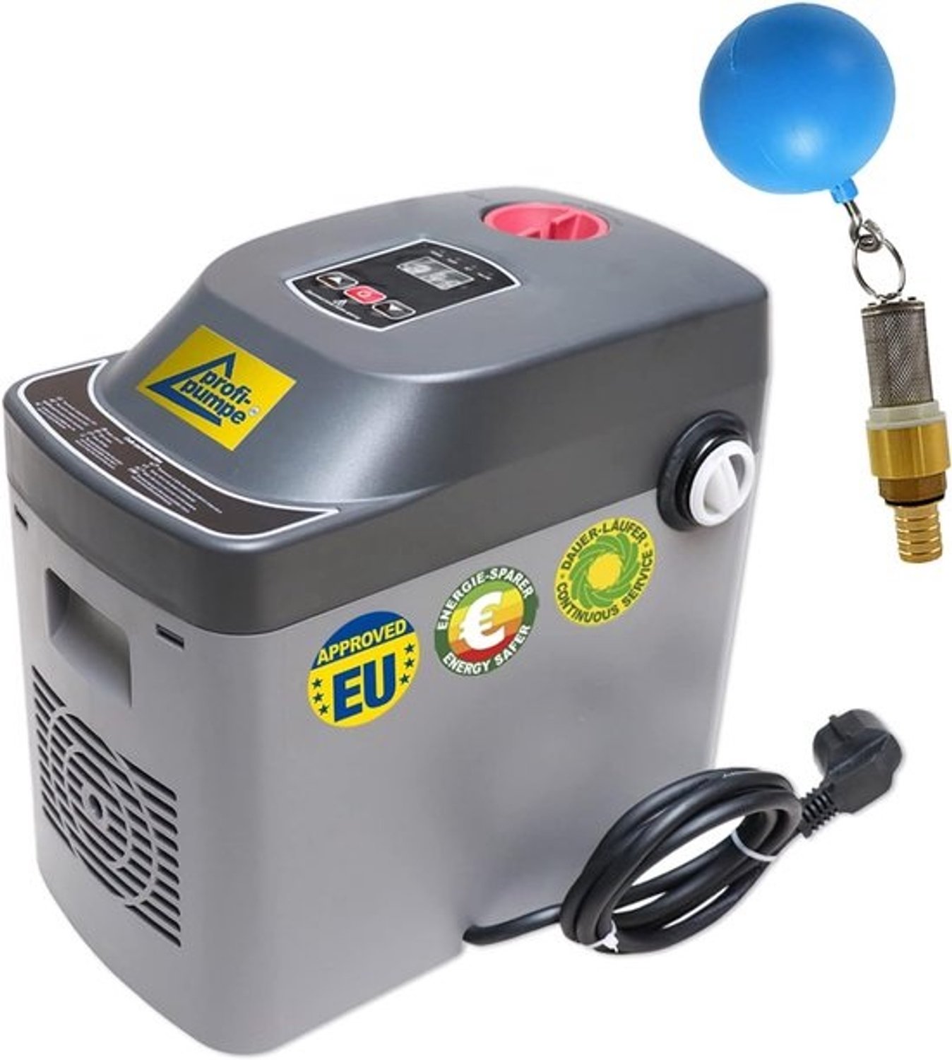 Regenwaterpomp - Dompelpomp voor de tuin - Regenwater besparen - Energiezuinige inverter - 45 meter hefhoogte