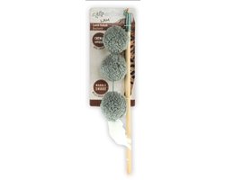 AFP Lambswool-Lamb Kebab Wand Catnip Speelgoed voor katten - Kattenspeelgoed - Kattenspeeltjes