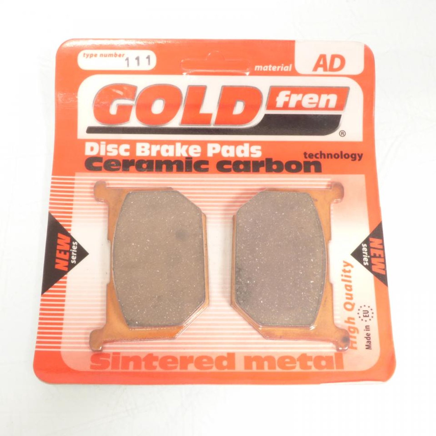 Plaquette de frein Gold Fren pour moto Suzuki 1100 Gsx S Katana 1990 à 1993 AVG / SL/SSL/SR Neuf