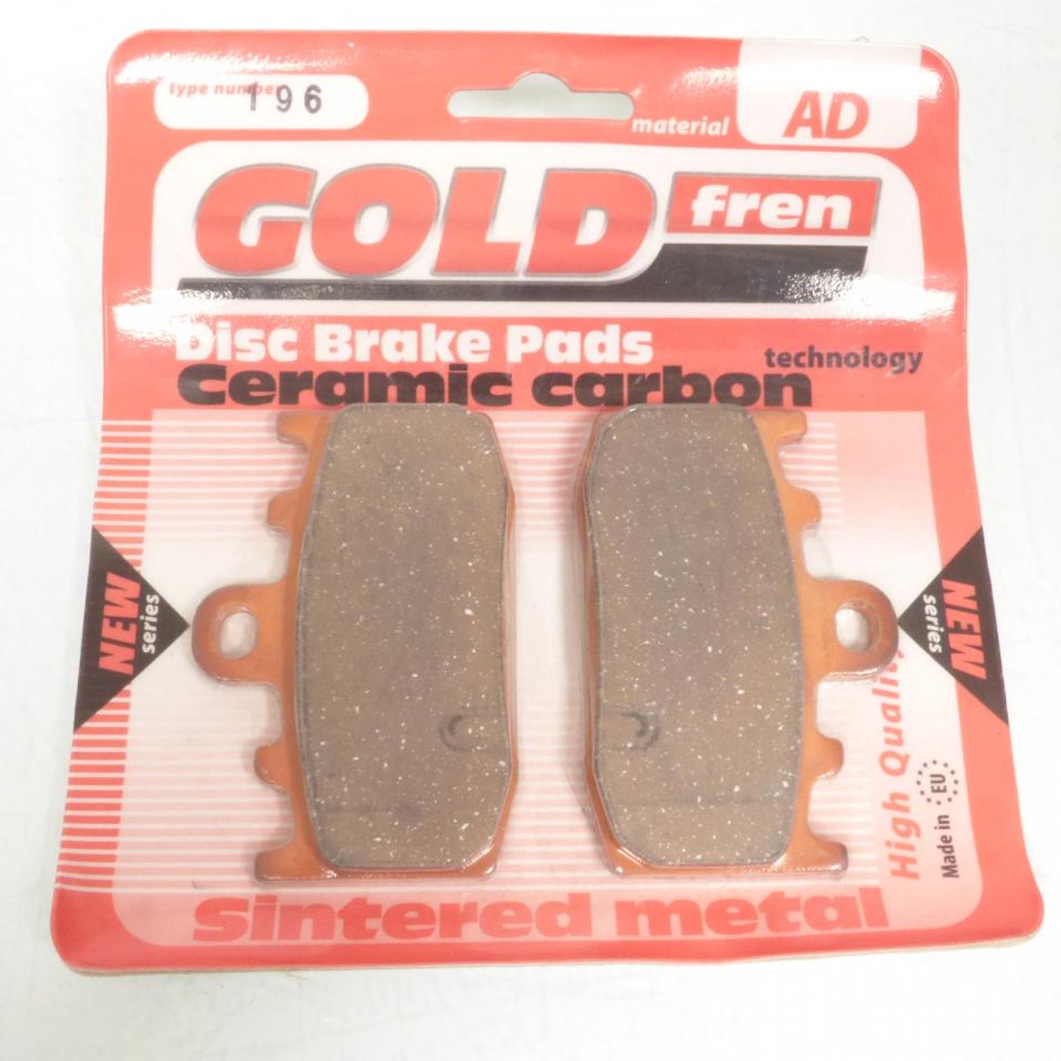 Plaquette de frein Gold Fren pour Moto BMW 1200 R Gs Rallye 2012 AVG/AVD / Jantes à rayons Neuf