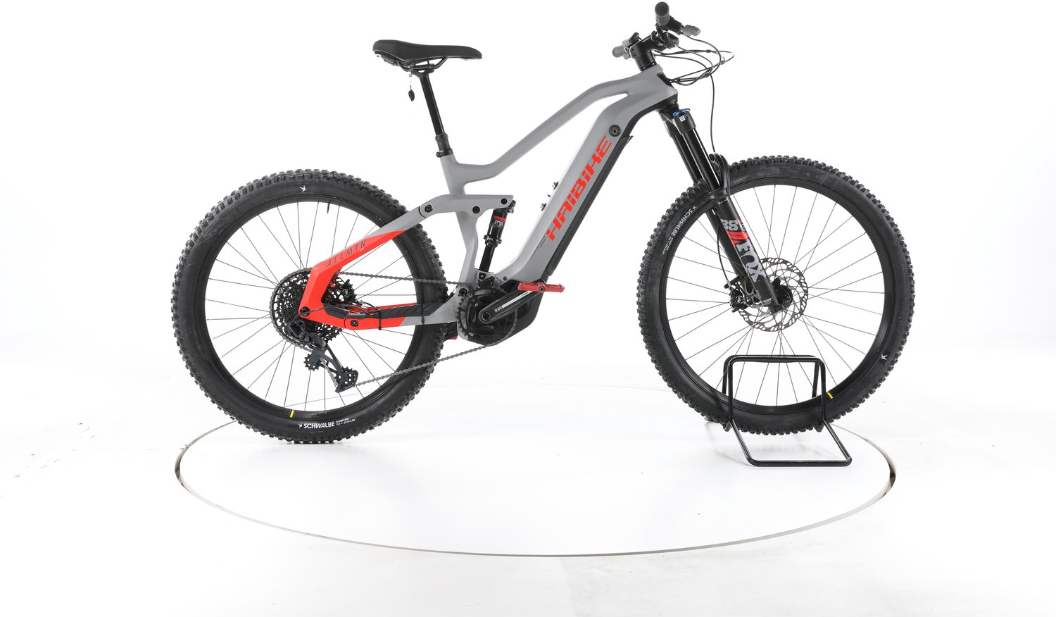 HAIBIKE ALLMTN 6 Elektrische full-suspension mountainbike Yamaha Accu 600Wh grijs