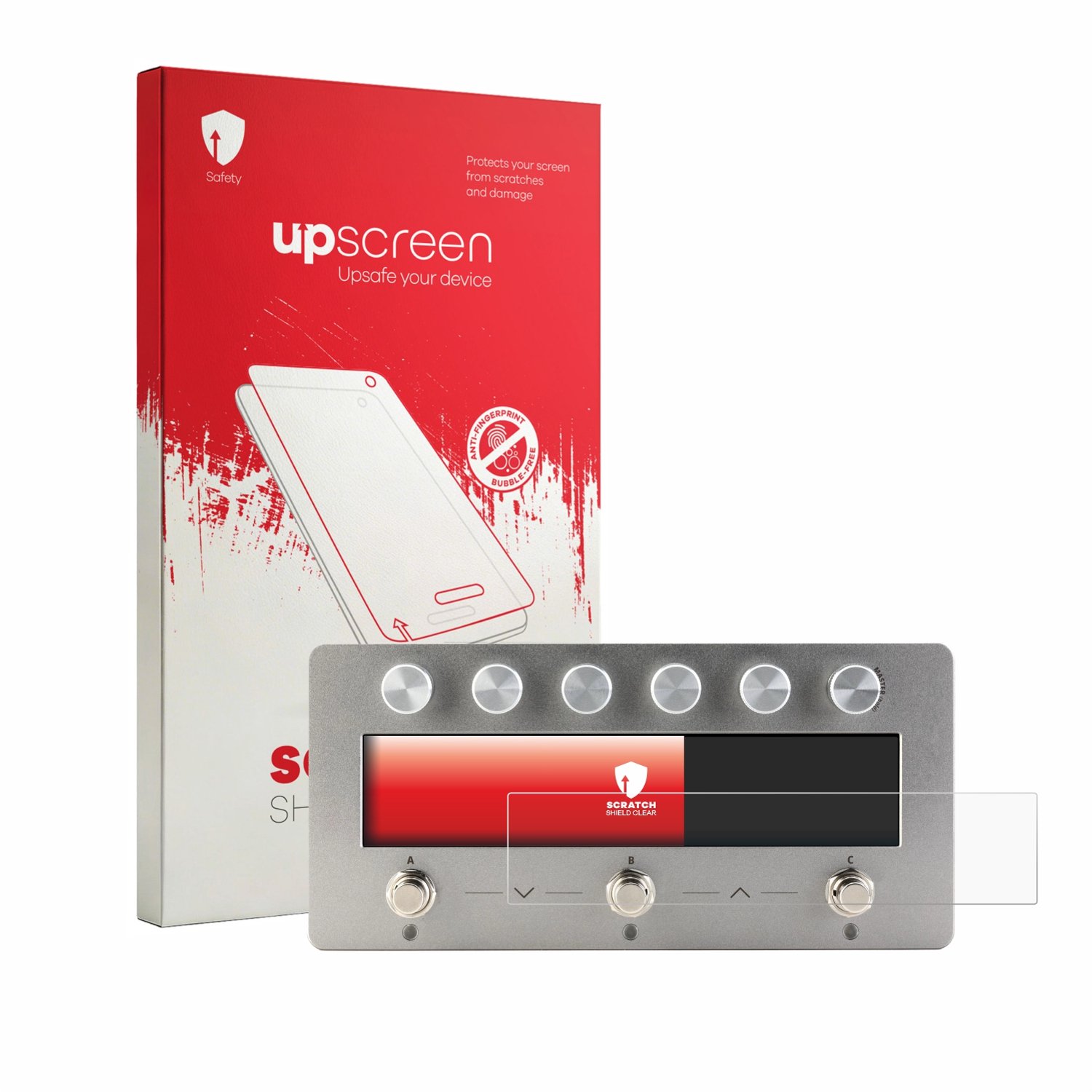 upscreen - Screenprotector voor Darkglass Anagram - Folie Beschermfolie transparant