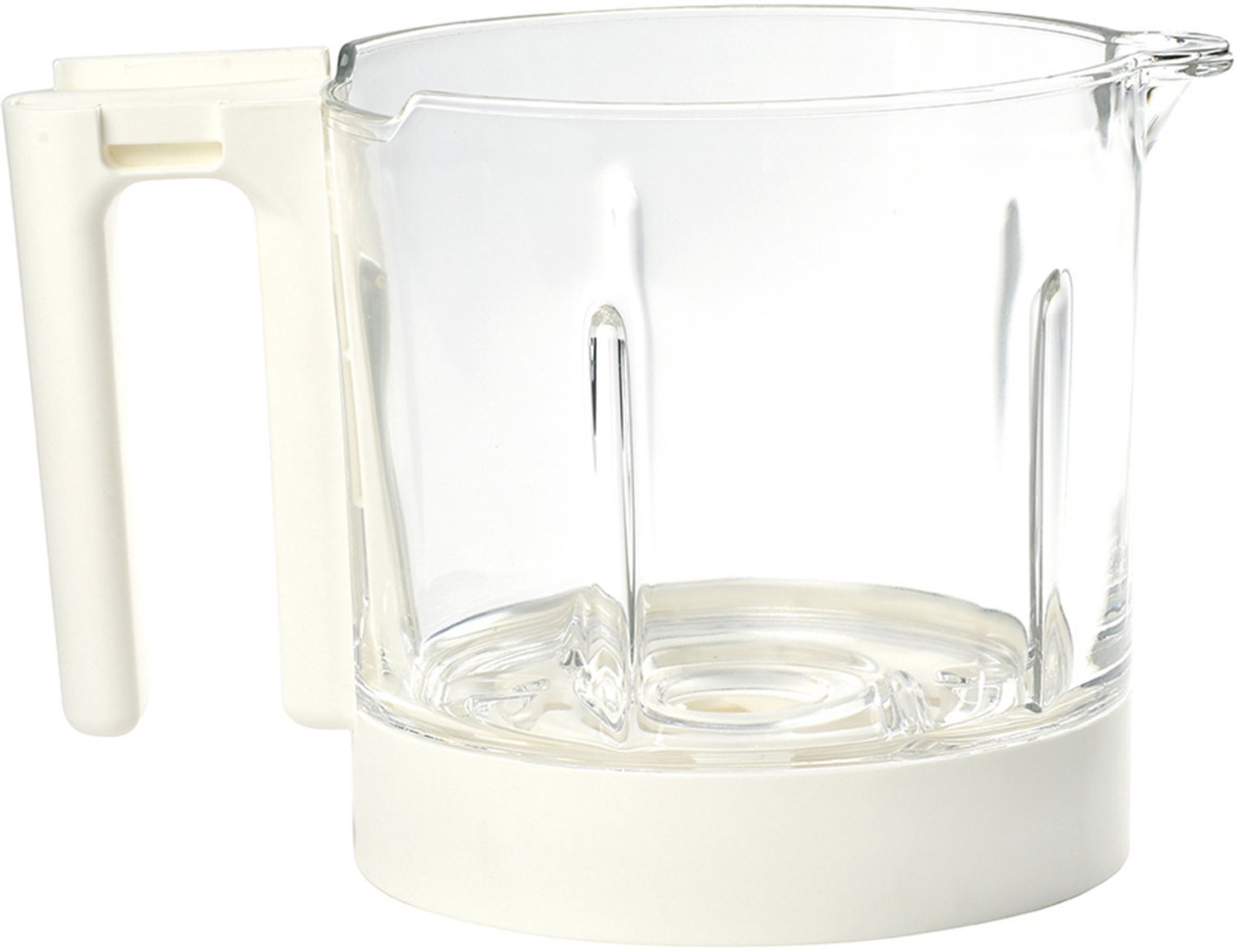 Béaba Babycook Neo Glazen Kom 1250 ml - Vervangende Mengkom voor de Babycook Neo Babyvoedingmaker - Slijtvast Glas voor Stomen en Mixen - Ruim voor Meerdere Porties - Vaatwasbestendig - Accessoire voor Babyvoeding