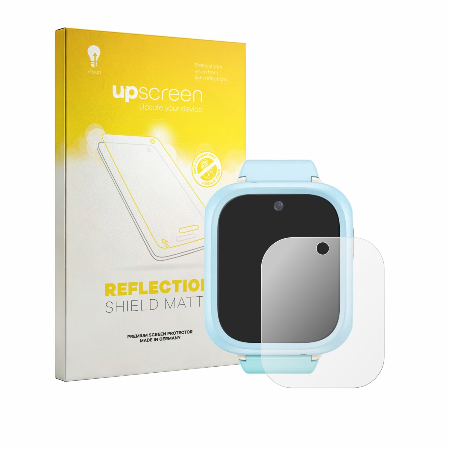 upscreen - Screenprotector voor TCL Kids Watch K5 - Folie Beschermfolie anti glare matte