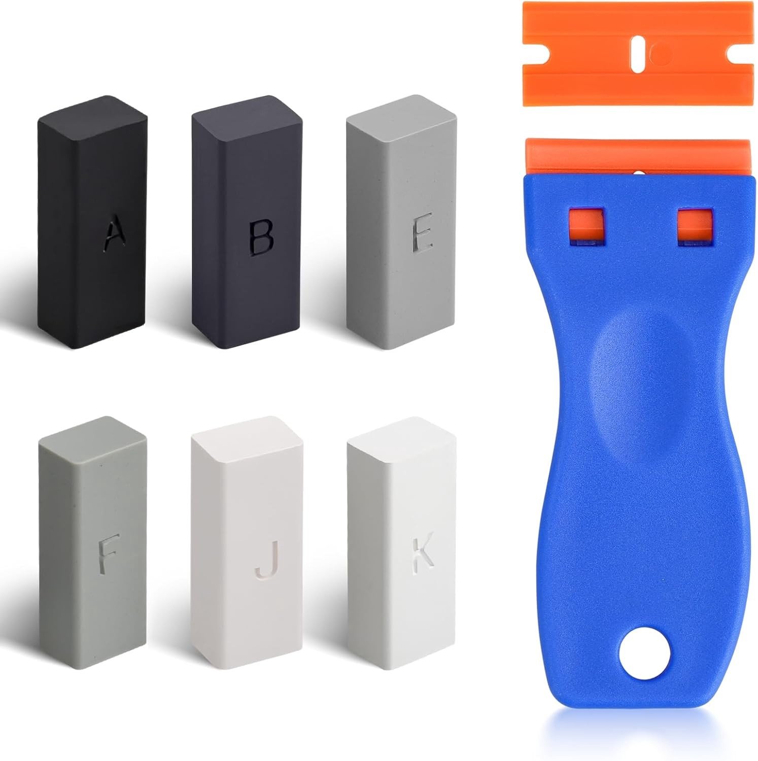 Complete Hard Wax Reparatieset voor Hout, Tegels en Laminaat - Inclusief 6 Kleuren voor Krassen en Beschadigingen