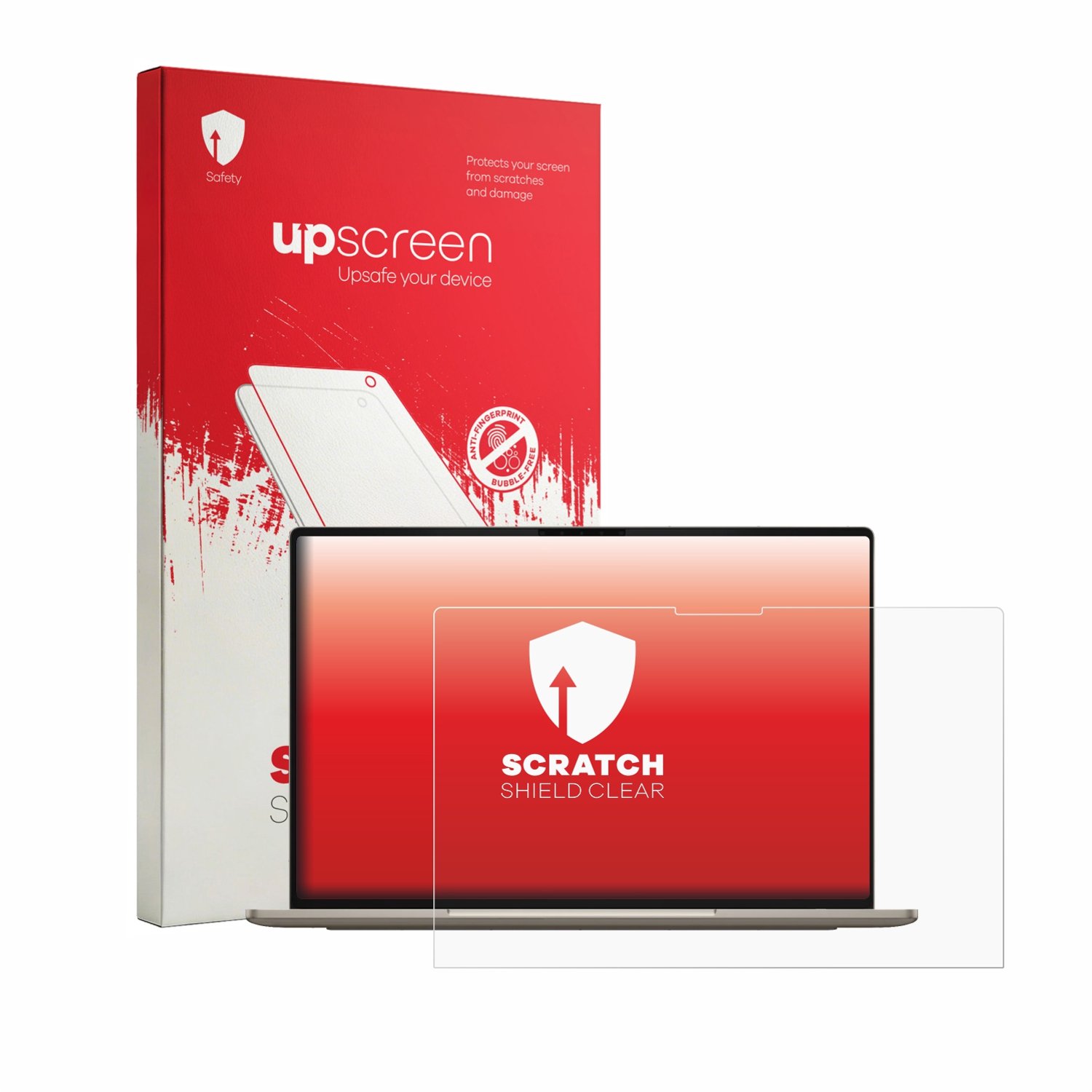 upscreen - Screenprotector voor Dell XPS Googlebook - Folie Beschermfolie transparant