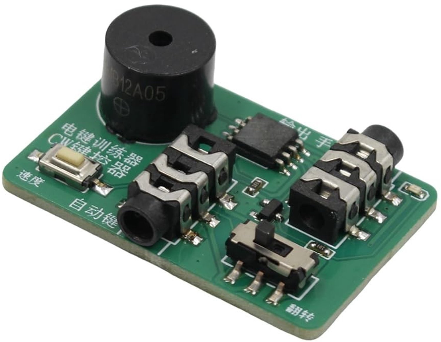 Handsleutel-oscillator - Aanpasbare transmissiesnelheid - Groen