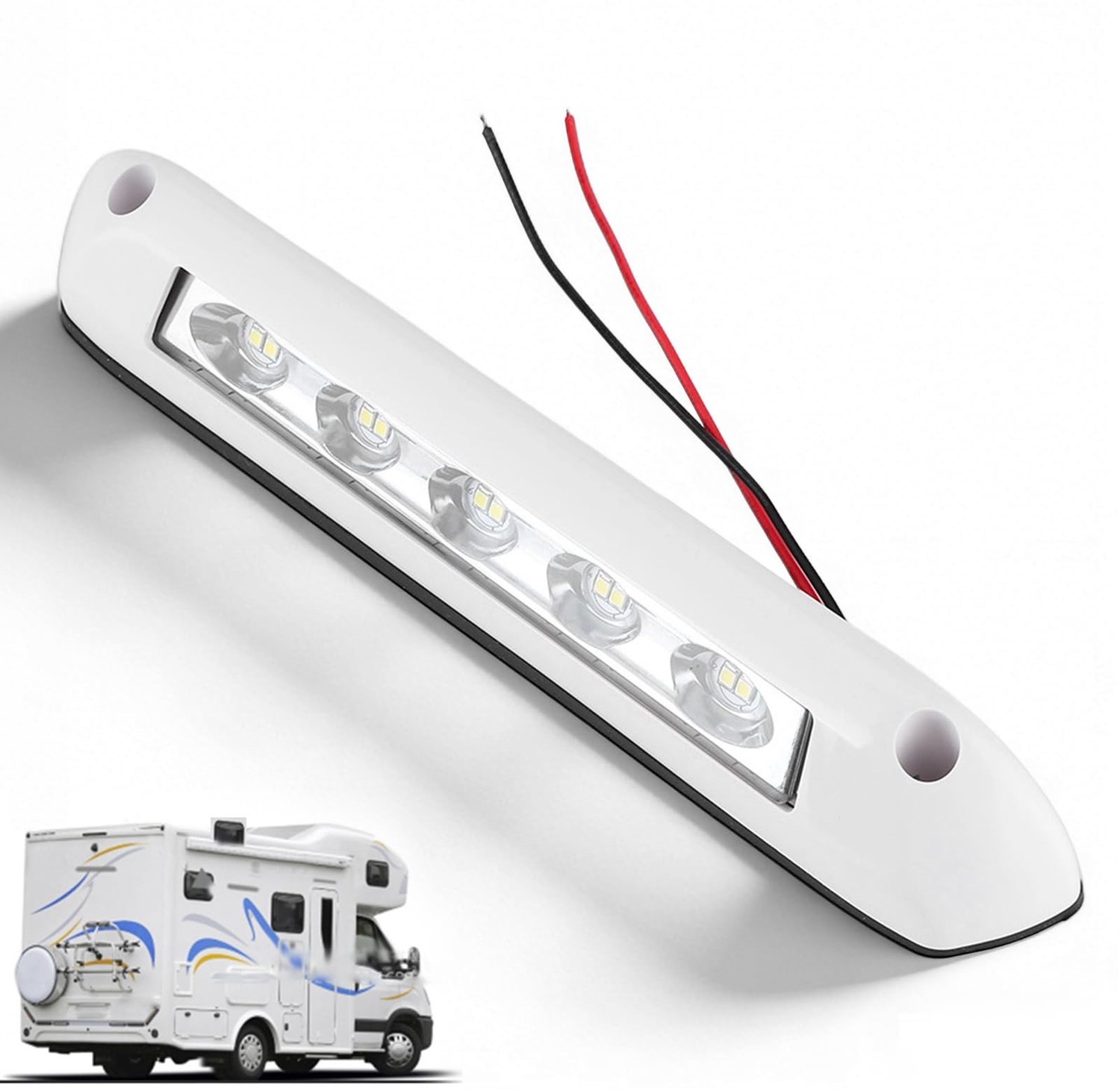 Waterdichte 12V/24V LED Lamp voor Camper en Buitenverlichting