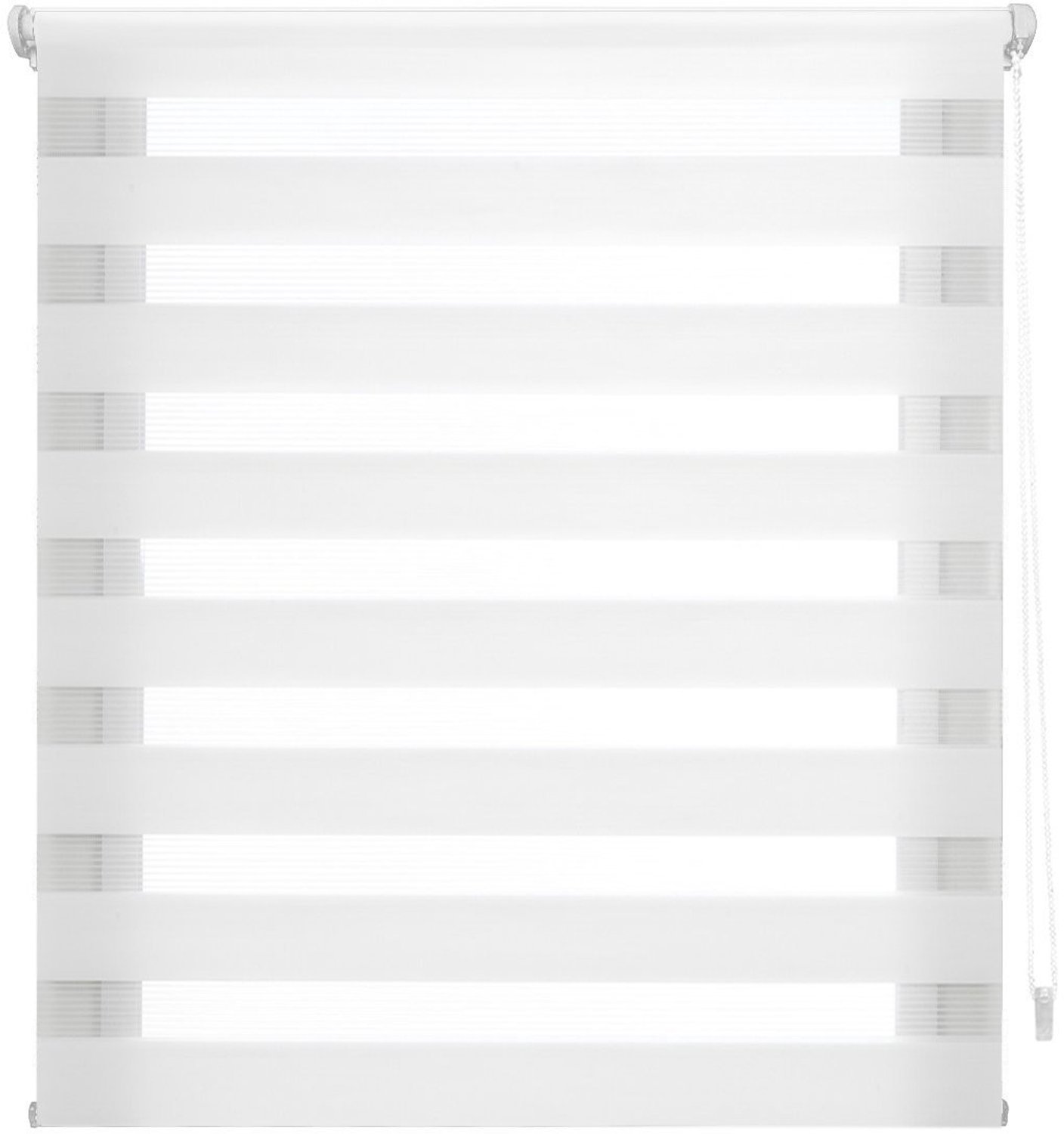 Dubbel Laags Rolgordijn Zonder Boren - 37 x 180 cm