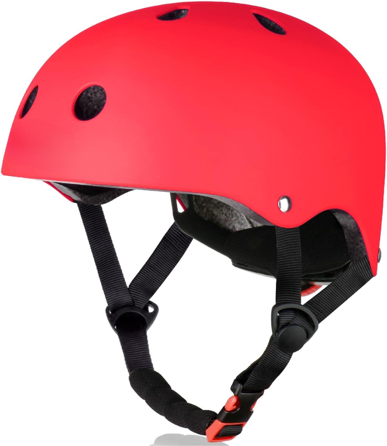 KLS® Fetshelm - Fietshelm Kind - Fietshelm Dames - Rood - 24cm x 19cm x 16cm