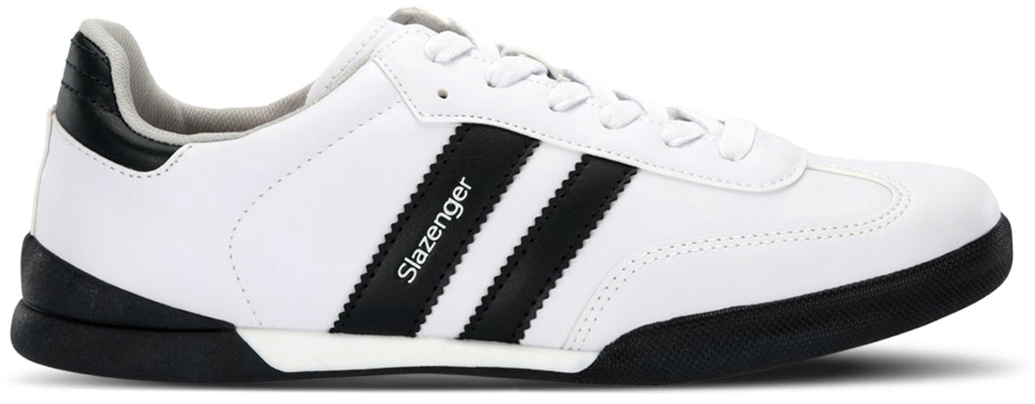Slazenger Dakota Heren Sneakers - Wit / Marineblauw