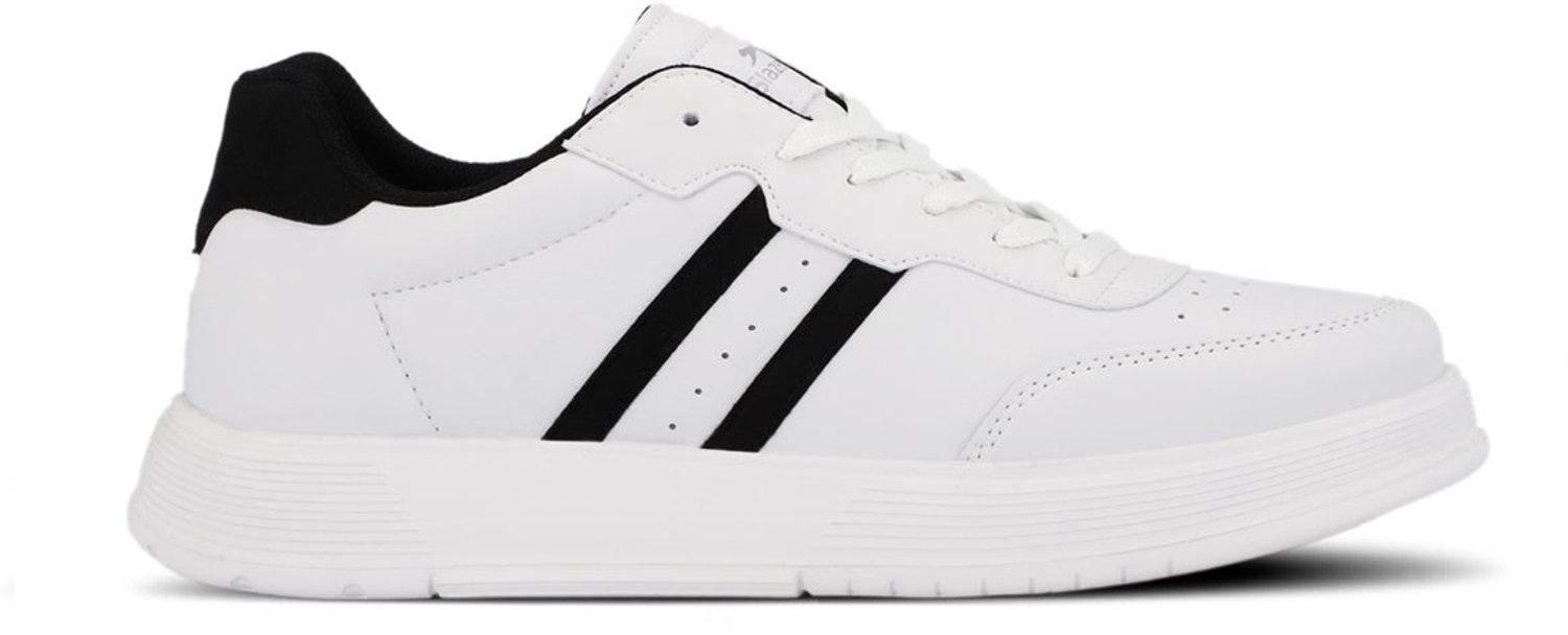 Slazenger Zipper Dames Sneakers - Wit / Zwart