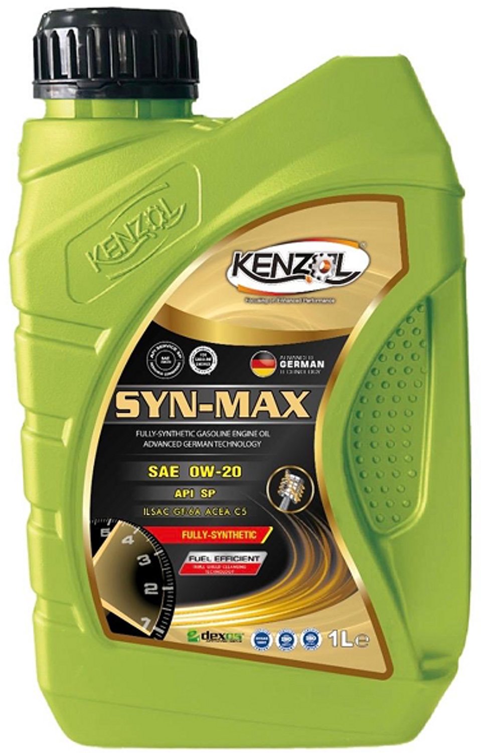 Kenzol SYN-MAX SAE 5W40 - Motorolie - Volsynthetisch - 5L
