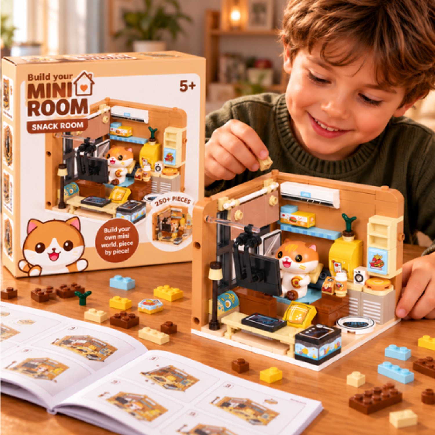 Build your Mini Snack Room 250 bouwblokjes
