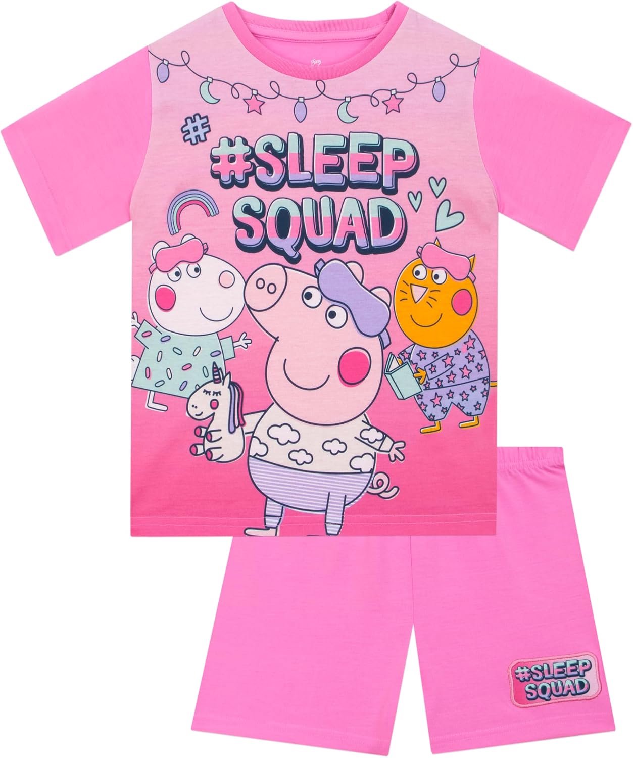 Peppa Pig Pyjama Set Meisjes Zomer - Kort