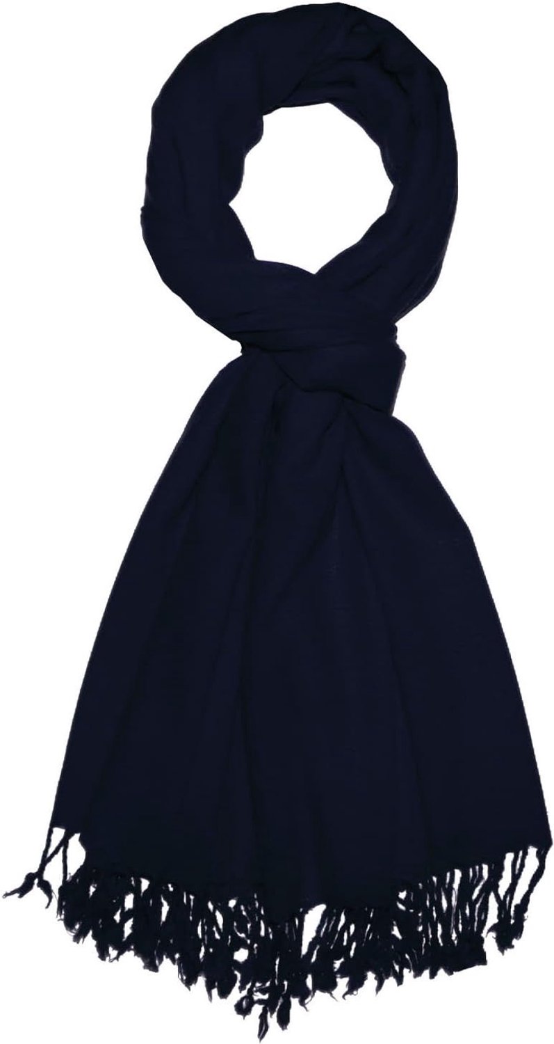 Lorenzo Cana Heren Sjaal - 50% Cashmere, 50% Wol - Marineblauw