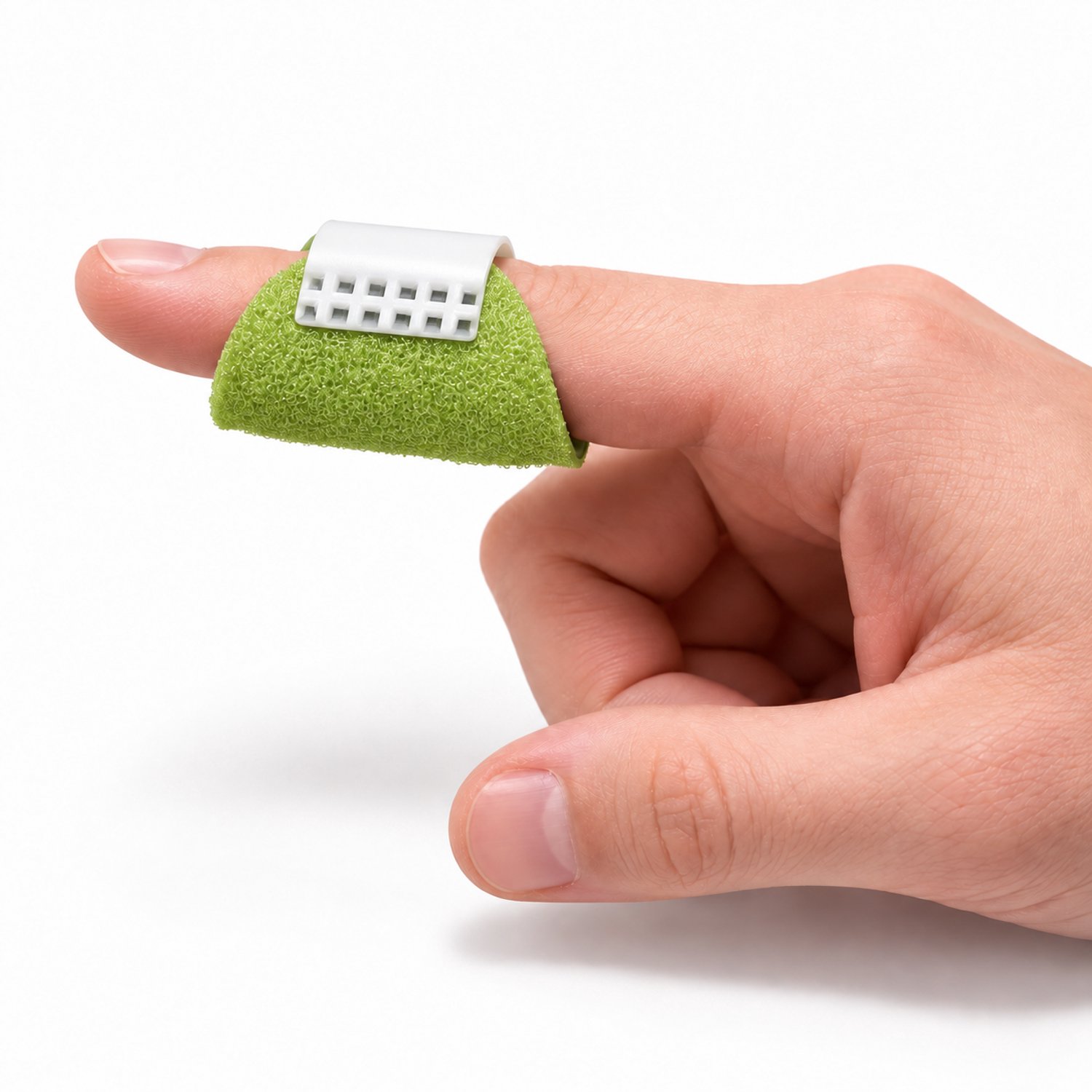 Mini Vingerspalk Limoen groen verkrijgbaar in 7 kleuren - vingerbrace - vingerspalken - vinger splint - mallet vingerspalk - triggerfinger spalk