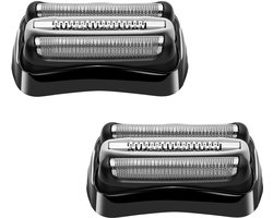 Geschikt voor Braun 32B Series 3 vervangende scheerkoppen – 2 stuks - geschikt voor S3-scheerbladen en -messen - geschikt voor S3-modellen zoals 3040s, 3010s, 310s, 3000s, 3050cc, 3080s, 390cc, enz
