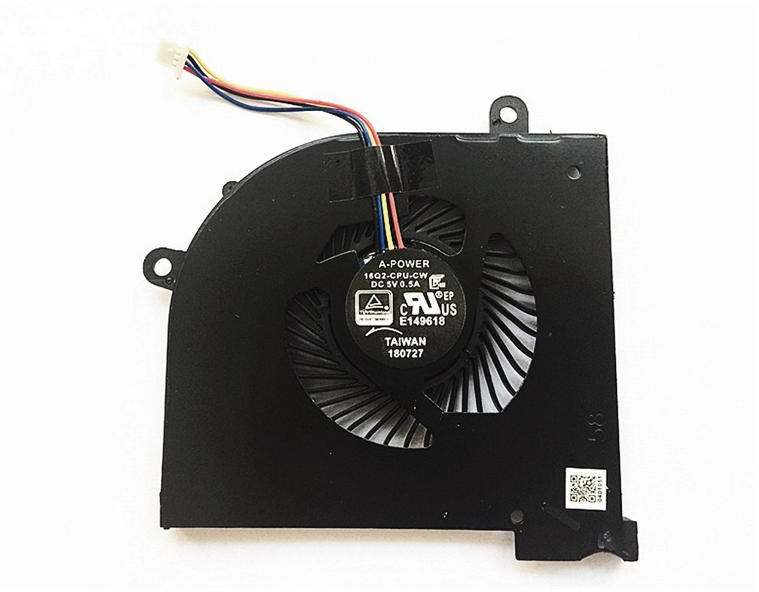 Notebook CPU Fan for MSI GS65 P65 Series, 16Q2-CPU-CW
