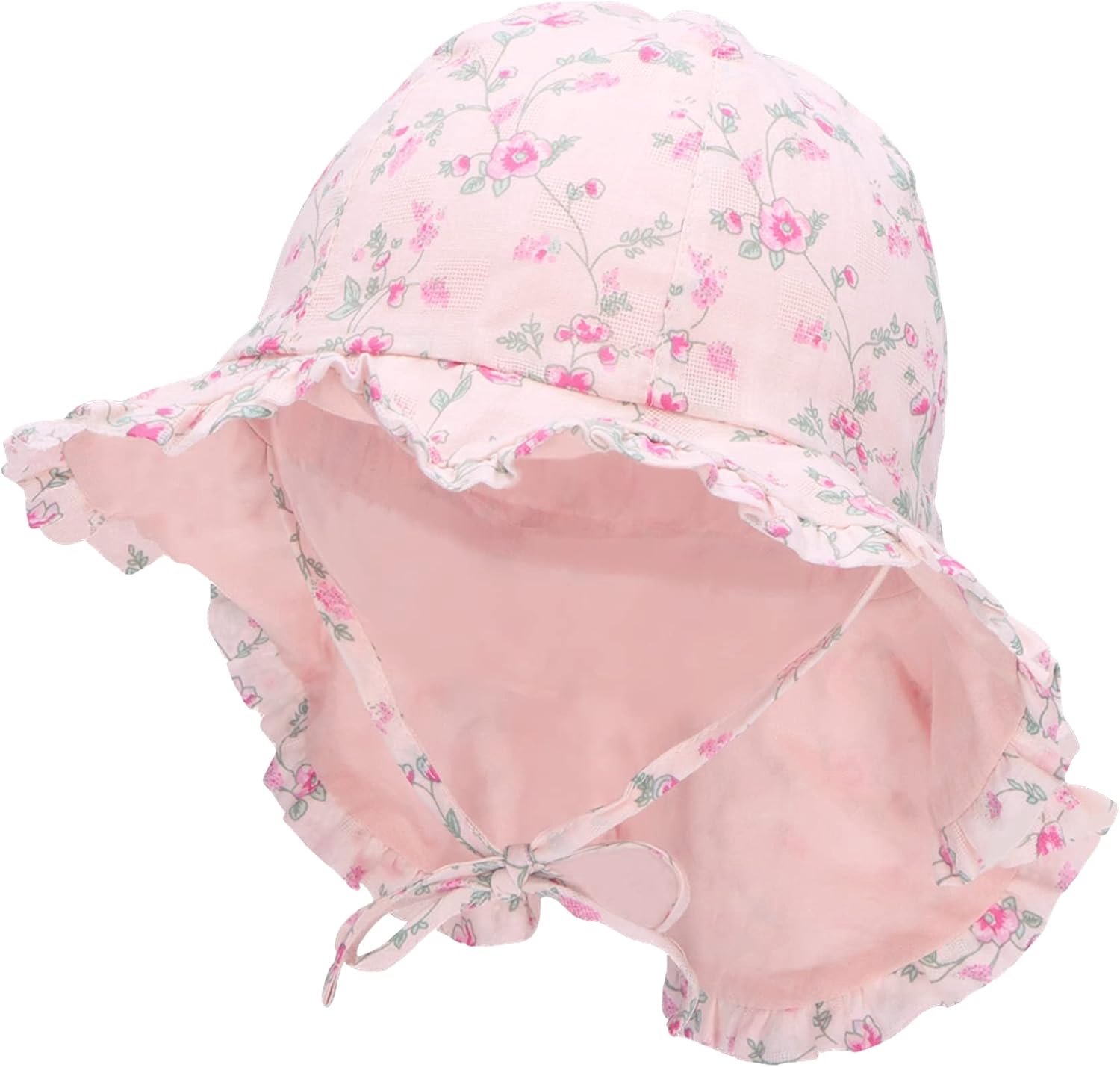 Sterntaler Kinder Zonnehoed Bloemen - UV Bescherming & Verstelbaar