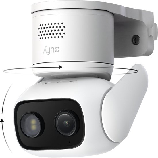 eufy Beveiliging Bedrade Cam C31 - Wit - Kantelbare Beveiligingscamera - Binnen en Buiten + 64GB SD card — afbeelding 2