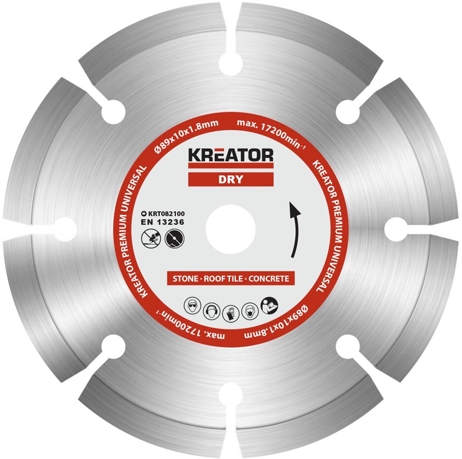 Kreator - Accessories - KRT082100 - Diamantschijf - Ø 89mm