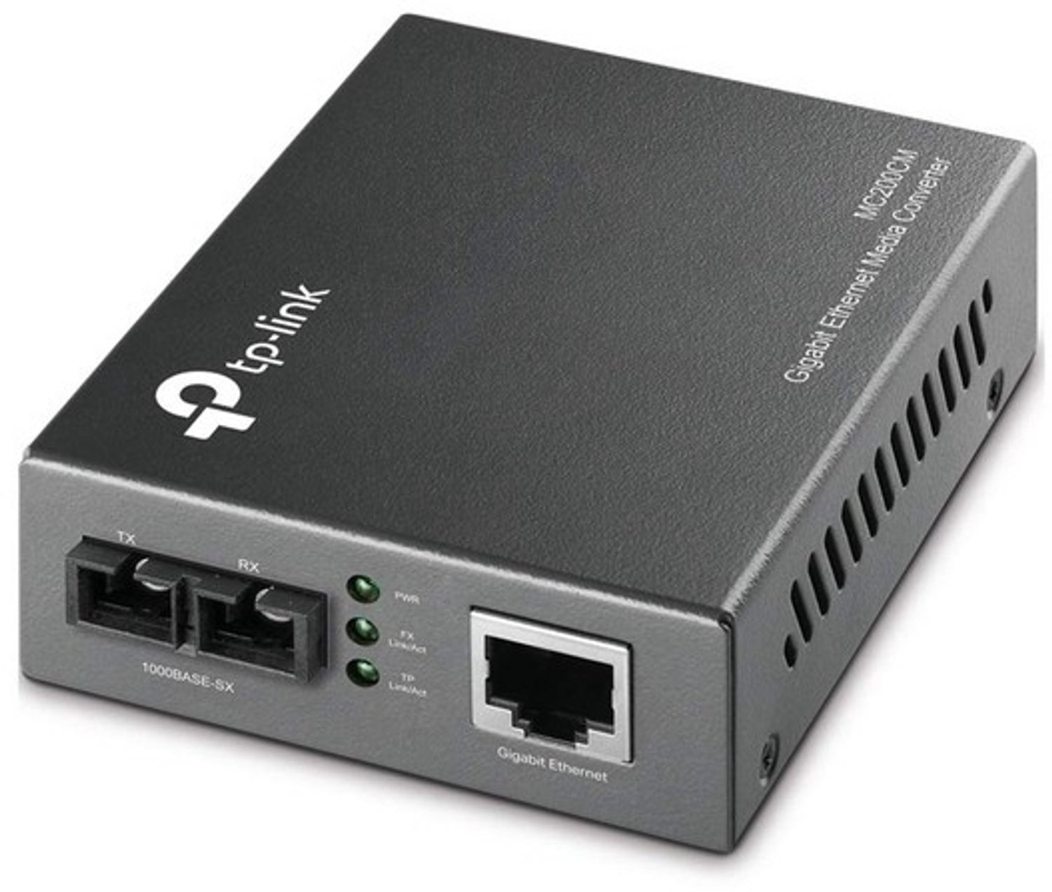 Glasvezel converter TP-Link MC200CM multimode 850nm SC