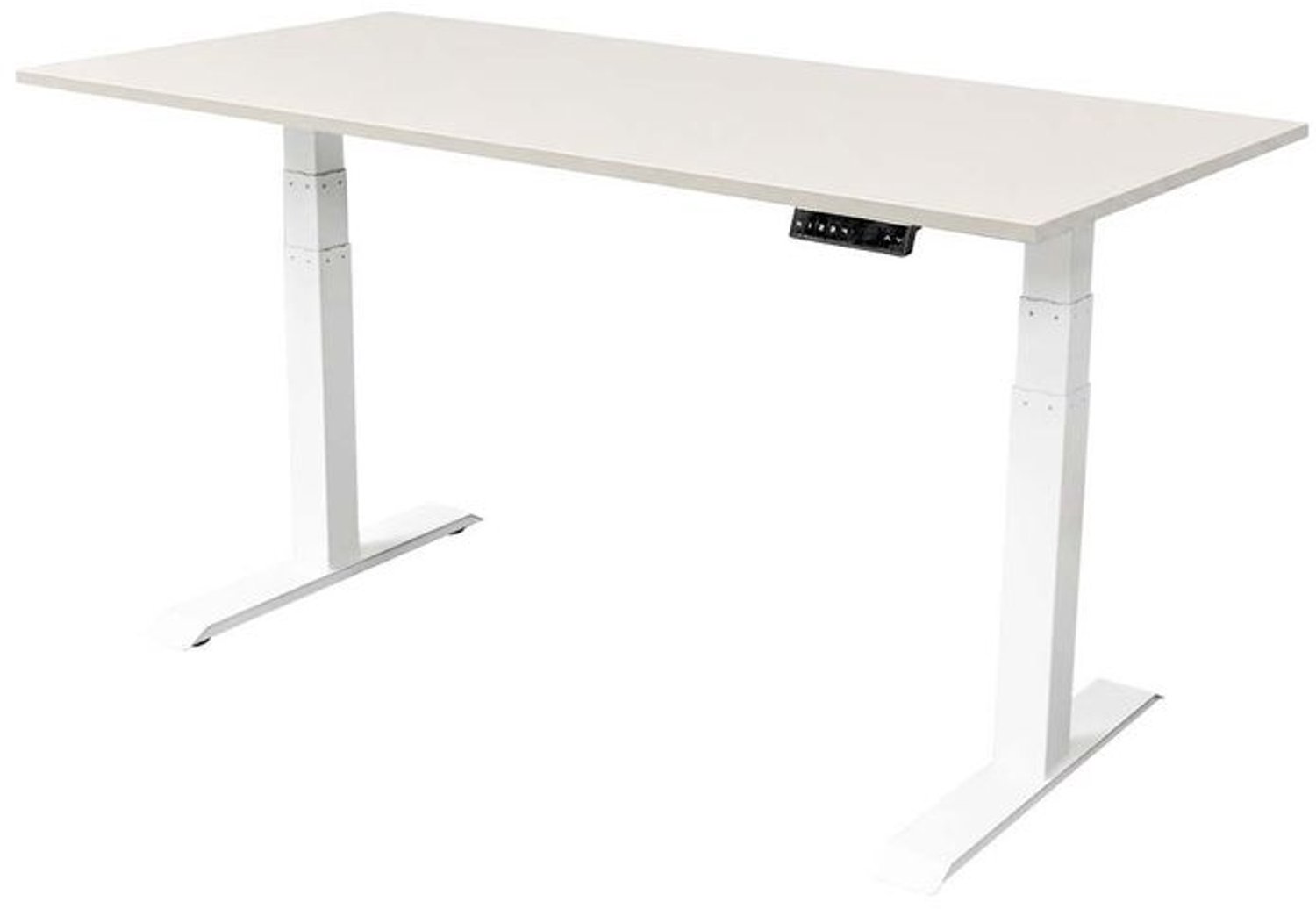 Sedero Elektrisch verstelbaar bureau - 160x80 cm - Dual motor - Wit