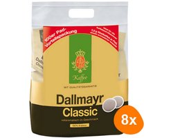 Dallmayr Classic Megazak Koffiepads - 8 x 100 stuks