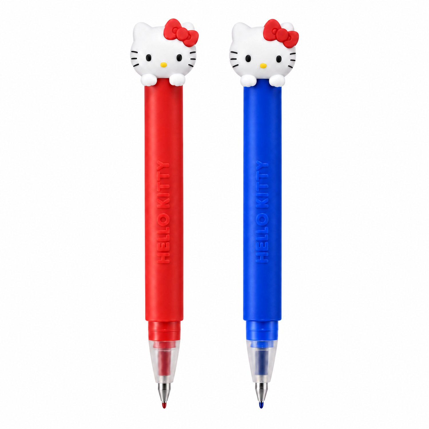 Hello Kitty Gelpennen - Kawaii Schoolpennen - Gelpen 2 Stuks - 15,2 cm