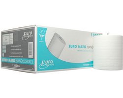 Euro Products | Handdoekrol Euro Matic | Wit | 6 x 150 meter