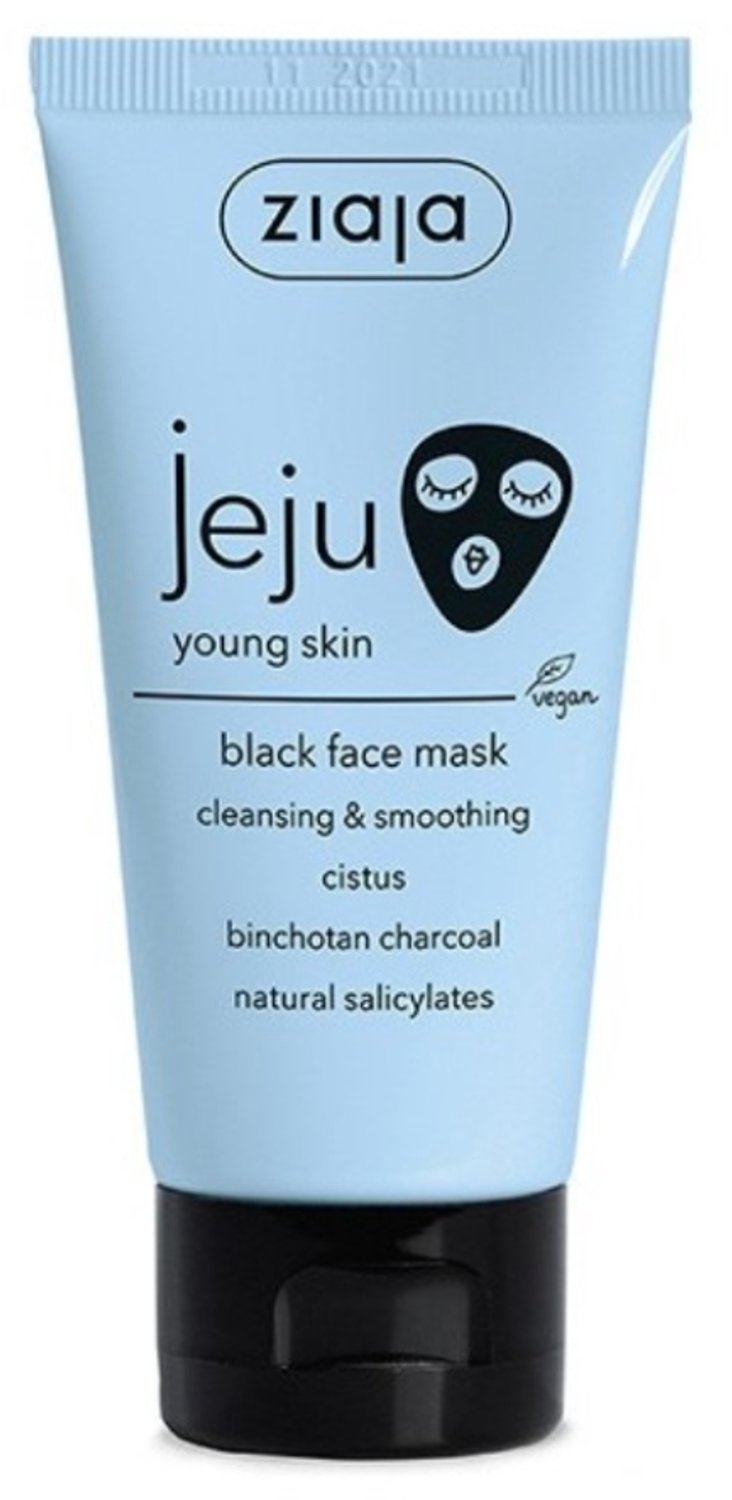 Ziaja Jeju Black Face Mask 50 ml