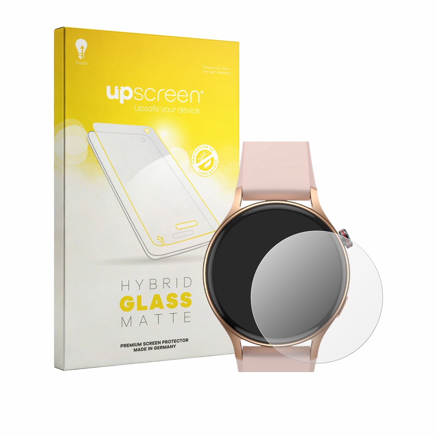 upscreen - Screenprotector voor aeac AR-01 1.32" - Folie Beschermfolie Beschermglas matte